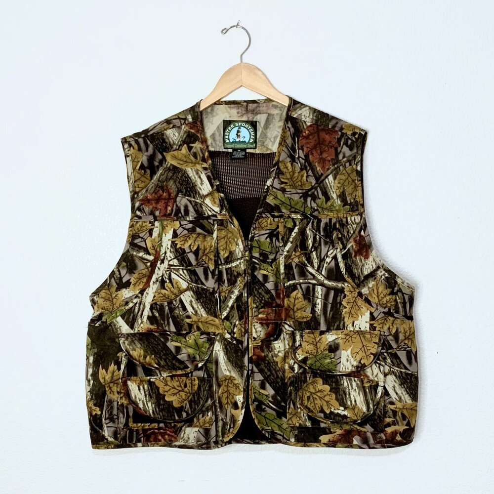 Master Sportsman Camo Hunting Vest Size 2XL